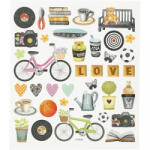 CCHOBBY Matrica, szabadidő, 15x17cm (CRC-27200) - mesescuccok