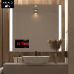 Artalo SMART tükör LED világítással M4 prémium + SmartScreen with Apple TV