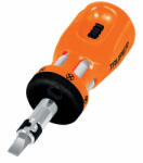 Truper DTROM-12 Racsnis mini csavarhúzó, 6 db dupla bit (18193) (T18193)