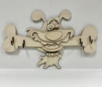  Vidám Mancs - Kutyás Kulcstartó Falra (FEK16)