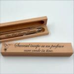 Gravolo Pix si Cutie din lemn - Personalizate pentru Profesori (C1470)