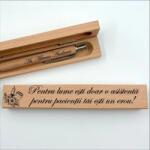 Gravolo Pix si Cutie din lemn - Personalizate pentru Asistente (C1468)
