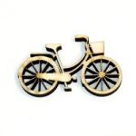  Natúr fa bicikli, mérete: 5x3 cm