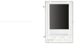 Vimar 41018 Модул с 3, 5in дисплей с 3 бутона за избор от адресна книга IP, Pixel и Pixel Heavy (41018)