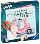 Ravensburger CreArt Festés számok szerint Choose Happy 20125 Kép (201259)