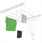 Sepio Modern Mennyezeti Ruhaszárító 6 Rúd 120 CM Függesztett Fürdőszoba (10SUSSUF6PP12) Ruhaszárító