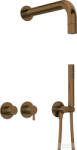 Deante SILIA zuhanyszett, falsík alatti, szálcsiszolt bronz NQS_C0XK (NQS_C0XK)