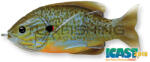 LIVETARGET Sunfish Walking Bait Natural/blue Pumpkinseed 75 Mm 12 G (lt202551)