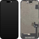 ZY Piese si componente Display cu Touchscreen ZY pentru Apple iPhone 15, cu Rama, Versiune LCD In-Cell IC Movable, Negru (dis/zy/ai1/cu/ve/ne) - vexio