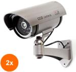 Nedis Set 2 x Camera de Securitate Falsa, Gri, Nedis (TIV-2xDUMCB40GY)