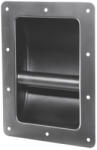 Somogyi Elektronic HT 203 süllyesztett fogantyú hangfalhoz, fém, 220 x 163 x 60 mm (HT 203)