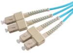 SeaMAX Оптична корда SeaMAX, 5m, SC-SC UPC, MM OM3 50/125, duplex, 2.0mm, LSZH (MM-PC-SC/SC-5-D-OM3)