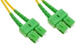 SeaMAX Оптична корда SeaMAX, 2m, SC-SC APC, SM G652D, duplex, 2.0mm, LSZH (SM-PC-SC/APC-SC/APC-2-D)