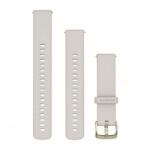 Garmin Venu 3S Quick Release (18 mm) szilikon óraszíj elefántcsont színű (010-13256-04) (010-13256-04)