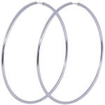 Soliter Brilio Silver Időtlen ezüst karika fülbevaló 431 001 02436 04