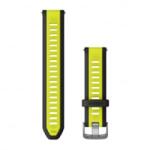 Garmin Quick Release (20mm) szilikon óraszíj sárga-fekete (010-11251-AL) (010-11251-AL)