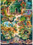 Heye 30088 - Triangular puzzle - Botanic Garden - 2000 db-os puzzle (30088)