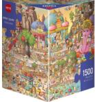 Heye 1500 db-os Triangular puzzle - Yogaland (30047) (30047)