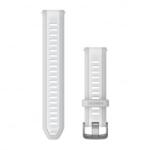Garmin Quick Release (20mm) szilikon óraszíj szürke-fehér (010-11251-AH) (010-11251-AH)
