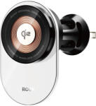 ROCK mágneses autós tartó W36 Qi2 indukciós légkimeneti fekete,