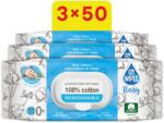Go Wipes 99% víz Plastic Free, 3 x 50 darab (150 darab) (BABY23196s3)