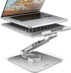 AXAGON STND-LR ALUMINUM for 10" - 17" laptops & tablets, 360° rotation, adjustable height & angle (STND-LR)