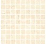 Marazzi Allmarble Crema Marfil Mosaico Lux Padlólap 30x30 Cm (mez9)