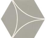 Marazzi Cementum Nickel Decoro Arco Padlólap 21x18.2 Cm (m9w0)