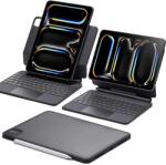 ESR Rebound Magnetic Keyboard Case 360, Compatible with iPad Pro 11 (2024), DE Layout, Black (6B0220301)
