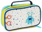 YOLO Penar școlar cu mâner YOLO Monster - 2 fermoare (121269-164-4) Penar