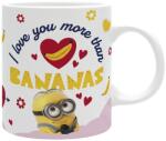 The Good Gift Cană The Good Gift Animation: Minions - I love you more than bananas (TGGMUG262)