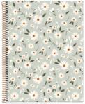 Miquelrius Green Flowers A4 4x30 foi cu spirală (A15296GR81)
