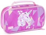 YOLO Penar școlar cu mâner YOLO 3D Unicorn - 2 fermoare (121280-165-3) Penar