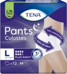 TENA Scutece pentru adulti tip chilot Pants Plus Night, Large, 12 bucati, Tena