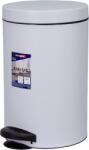 Eurogold SIRIUS 14l 40x25cm fehér pedálos szemetes 801214 WHITE (801214 WHITE)