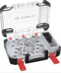Bosch PRO Multi Material Power Change Plus körkivágó készlet - Átlátszó tok PRO Multi Material PC Plus körkivágó készlet, 9 db-os (2608594423)