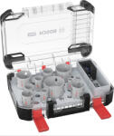 Bosch PRO Multi Material Power Change Plus körkivágó készlet - Átlátszó tok PRO Multi Material PC Plus körkivágókészlet, 14 részes (2608594425)