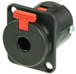 Neutrik NJ3FP6C-B Jack 6, 3 mm (<![CDATA[NJ3FP6C-B]]>)