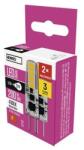 EMOS LED izzó Classic JC / G4 / 1, 9 W (21 W) / 200 lm / természetes fehér. 2db/doboz