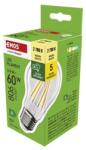 EMOS LED izzó Filament A60-körte / E27 / 3, 8 W (60 W) / 806 lm / meleg fehér
