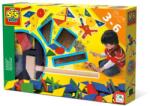 SES Creative Set constructie copii - Jucarie de indemanare cu ciocan si cuie - Hammer Tic Original (00941)