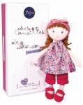 Doudou Papusa Capucine, 36 cm, material textil, rosu (JJ6017) Papusa