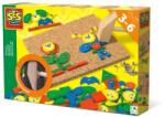 SES Creative Set constructie copii - Jucarie de indemanare cu ciocan si cuie - Hammer Tic Fantezie (00926)