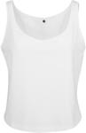 Build Your Brand Női túlméretezett Tank Top S fehér