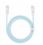 Baseus Dynamic Series USB-C to USB-C adatkábel, töltőkábel, kék (100W, 5A, 1m, CALD000203)