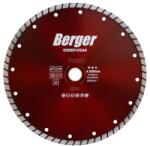 Berger turbo gyémánttárcsa 230x22, 23/SH7mm (010301-0244)