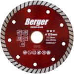 Berger turbo gyémánttárcsa 125x22, 23/SH7mm (010301-0243) - szerszamplusz