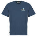 Timberland Rövid ujjú pólók ILLUSTRATED TREE LOGO BACK GRAPHIC TEE Kék EU XL