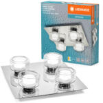 OSRAM Fürdőszoba LED Falikar Mennyezeti Spot lámpa IP44 22W CCT 3000K-4000K Chrome LEDVANCE (4099854276255)