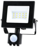 Kobi LED fényvető halogén 10W 735lm 6500K IP65 mozgásérzékelő fekete MH Kobi (KOBNAS502)